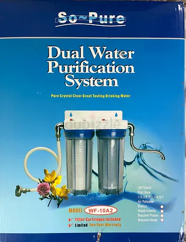 So-Pure Dual Water Purification System (Model WF-10A2) - New in Box