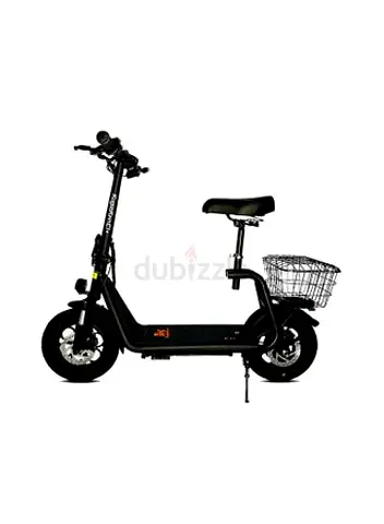 KUGOO C1 Plus Electric Scooter, 500W Motor, 12-inch Inflatable Wheels, Folding Design