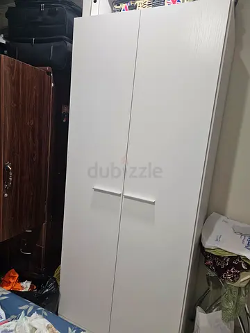White 2-door Wardrobe - new one