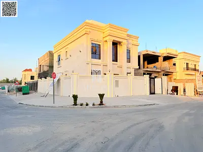 فرصه ذهبية لامتلاك فيلا 6 غرف كورنر كلاسيك بواجهة حجروتشطيب راقى | موقع مميز خلف جميع الخدمات| بسعرشامل رسوم التسجيل والتمليك | تملك حر لجميع الجنسيات