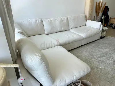 Cloud Couch L-shaped — Always covered, brand new condition