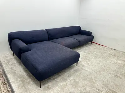 As perfect condition the loom collection lshape sofa