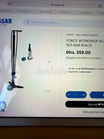Force workshop bike pump