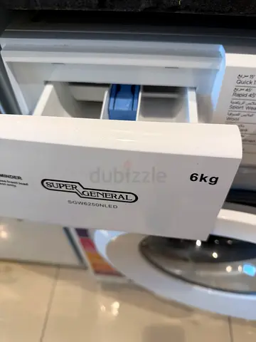 Super General 6kg Washing Machine (Front Load) - Good Working Condition