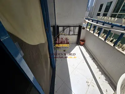2 Bedroom Apartment for Rent in Al Majaz 3 | Official Sharing Contract, Balcony, Security Deposit by Uncashed Cheque, Possible 1 Month Free, AED 55,00