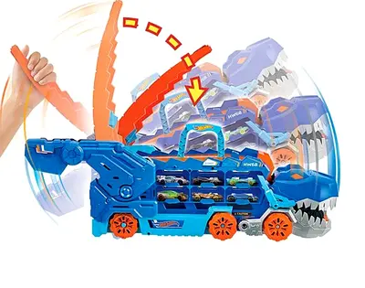 Hot wheels ultimate t-Rex transporter