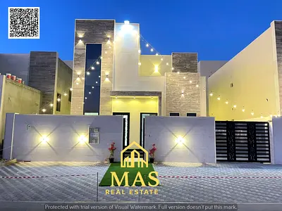 🏡 فيلا جديدة للإيجار السنوي في الزاهية – عجمان | تصميم عصري | مساحة واسعة