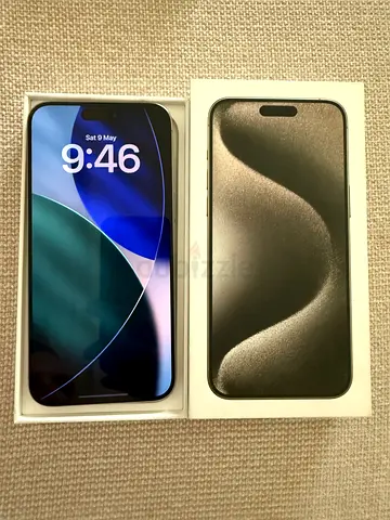 Iphone 15 pro max 256GB - Natural Titanium