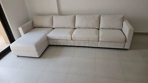 Ikea vimle L shape sofa bed with mattress