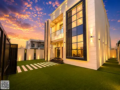 Corner villa with a centrally air-conditioned rooftop terrace. Price includes registration and ownership fees. Freehold ownership.