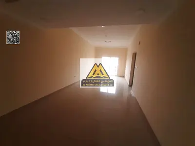 For rent – first tenant in Al Jurf 3, Ajman, behind the Chinese Market. 1 bedroom and living room, 2 bathrooms, balcony with open view, central AC. AE