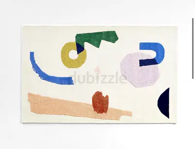 Crate  Barrel Abstract Shapes Rug