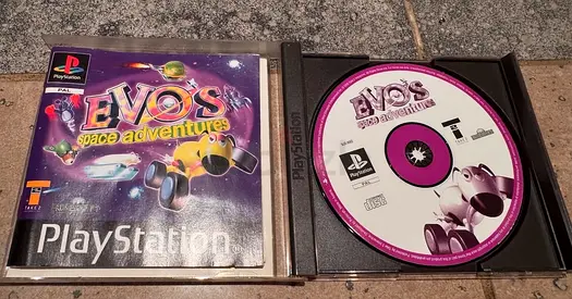 EVOS SPACE ADVENTURES ps1