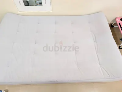 Light Grey Futon Mattress - Single/Small Double