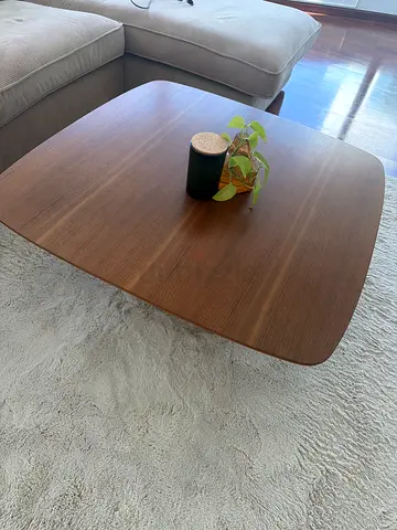 Solid Wood Coffee Table - Mid-century Style, Good Condition