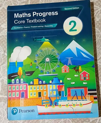 Maths Progress Core Textbook, 2nd edition in excellent condition only aed 85
