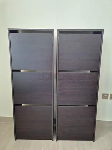 Two Ikea Shoe Racks