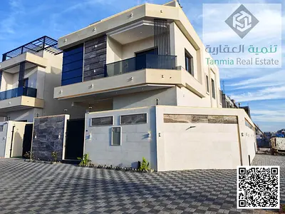 فيلا فاخرة زاوية للبيع في الهليو، عجمان | 5 غرف نوم رئيسية | 3400 قدم مربع | شارعان | شلال | مباشرة من المالك | 1,950,000 درهم إماراتي