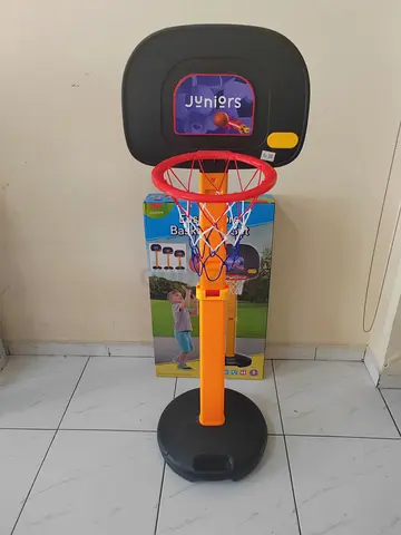 Adjustable Kids Basketball Hoop Stand - Junior Size, Good Condition