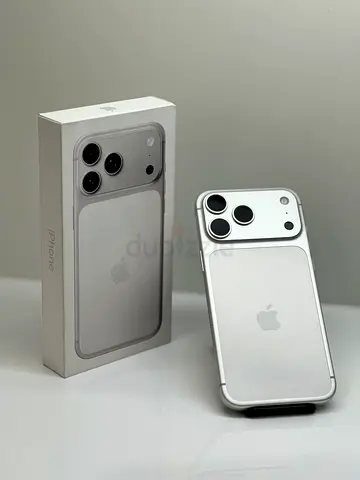 Silver iPhone 17 Pro Max with Box - Excellent Condition
