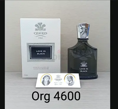 Creed Love In Black 75ml Eau de Parfum - Authentic, Nearly Full