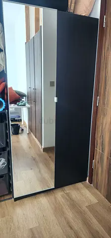 Large  Wardrobe with Full-Length Mirror - Good Condition