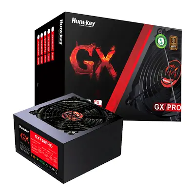 Huntkey GX Pro 80 Plus Bronze PC 750w Power Supply (sealed box)