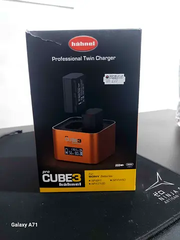 Hähnel - ProCube3 - For Sony - DSLR Duo Charger - Faster Charging - USB Type-C input
