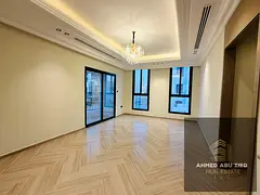 Corner G+2 villa in Al Zahia, Ajman. 5 master bedrooms + extra room, modern layout, spacious design.