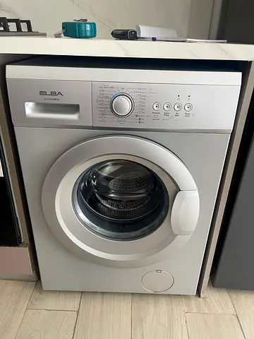 Elba Front Load Washing Machine - 7kg, Silver, used for 1 month only! Excellent Working Condition.