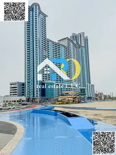 Luxury 2BRH for Rent in Ajman Corniche Tower | Full Sea View