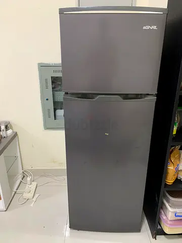 Used Zanussi Tall Refrigerator - Double Door, Good Working Condition