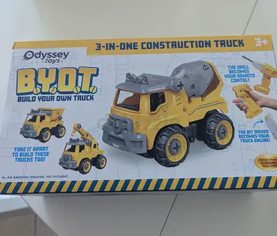 Build your own truck in packaging never open