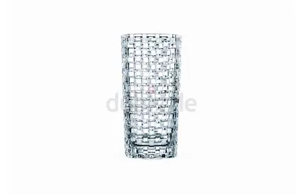 For Sale: Set of 3 Nachtmann Bossa Nova Crystal Vases Authentic German Craftsmanship