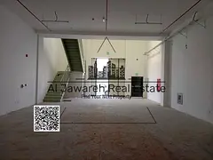 For Rent Mezzanine Warehouse in Al Jurf 3, Ajman | 3,035 Sq.Ft, 40KW, First Use, AED 134,935 (4 Cheq