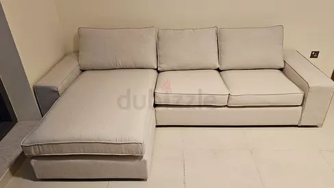 Ikea kivik L shape sofa