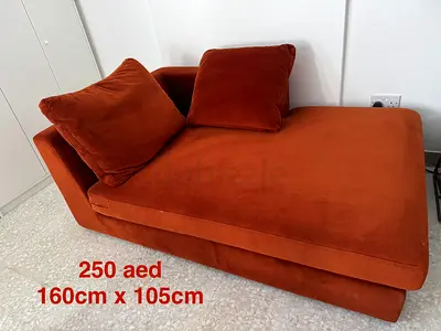 Corner Sofa orange