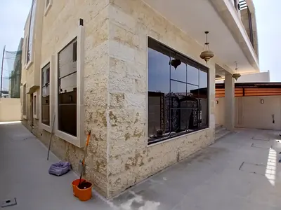 For annual rent: A brand new, first-occupancy villa in Al Yasmeen, Ajman, featuring luxurious, personalized finishes.