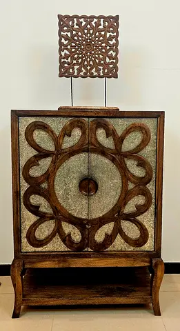 Marina Home Interiors Art Deco Bar Cabinet