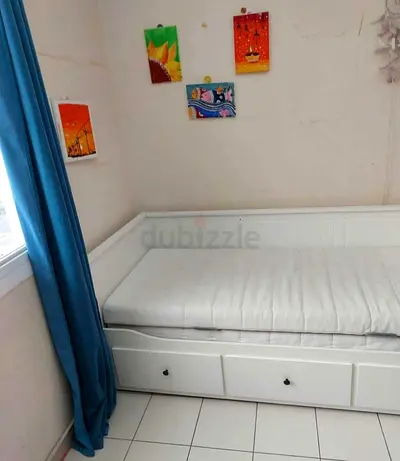IKEA Hemness Daybed With 2 ikea Mattress