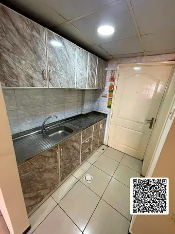 لإيجار السنوي في عجمان ♨️استديو مطبخ منفصل ومساحه واسعه👈 👈الموقع:في الراشيديه 3  قريب ابراج عجمان وان تاور