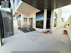Modern villa for sale in Al Bahia, Ajman | 5 master bedrooms, including registration and ownership f