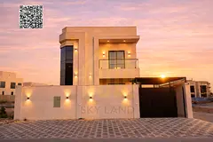 A villa for sale in Ajman, ready to move in, including all registration and ownership fees. Located