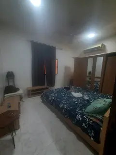 Annual studio for rent in Ajman, Al Nuaimiya, Kuwait St. Separate kitchen, AED 17,000 yearly, 4 or 6