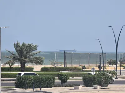 Sea view | 2 balconies | 2 separate majlis | Maid room | Great location | Near the Corniche