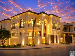 A luxurious villa with a modern design, high-end finishes, a garden, and a private pool. The price i