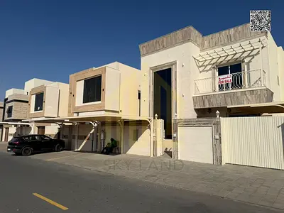 Luxury villa for sale in Al Zahia, 5 rooms, distinctive design, including water, electricity and air conditioning