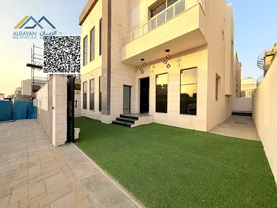 فيلا متاحة للإيجار في منطقة  الزاهية    عجمان فيلا أول ساكن مناسبه للاسره مع احساس بدفء العائلي والهدوءللاسره  مذهلة  بخمس غرف نوم رئيسية | رفاهية الم