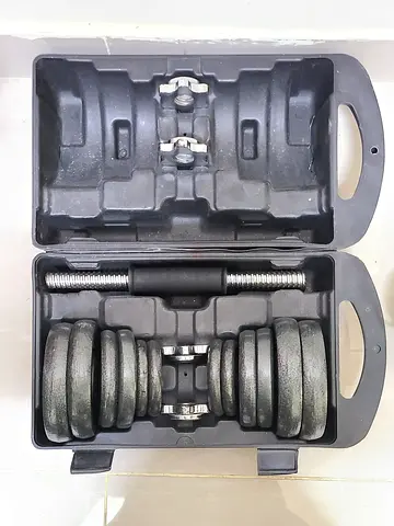 Branded 20 KG York Dumbbells for Sale + 10 KG Free دمبل يورك للبيع