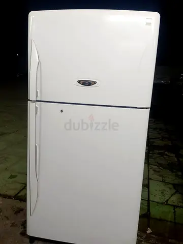White Top-Freezer Refrigerator - Good Working Condition